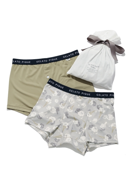 Gelato Pique Homme ボクサーパンツset ハーフパンツ ルームウェア パジャマ通販のgelatopique ジェラートピケ 公式サイト