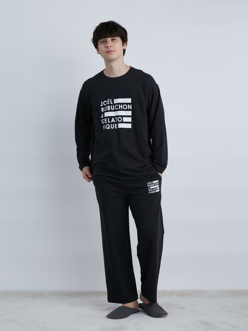 JoelRobuchon】【HOMME】レーヨンコットンロングパンツ(ロングパンツ)｜ルームウェア・パジャマ 通販のgelatopique（ジェラートピケ）公式サイト