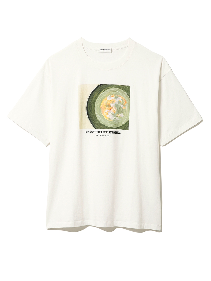 【HOMME】ブレックファーストプリントTシャツ | PMCT221254
