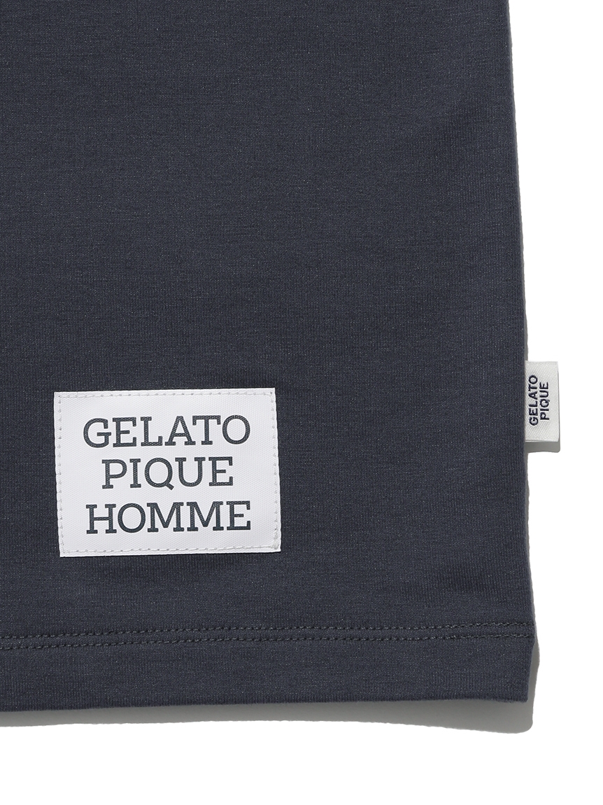 HOMME】ピケロゴロングスリーブTシャツ(カットソー・Tシャツ)|ルーム HOMME】ピケロゴロングスリーブTシャツ(カットソー・Tシャツ)|ルーム