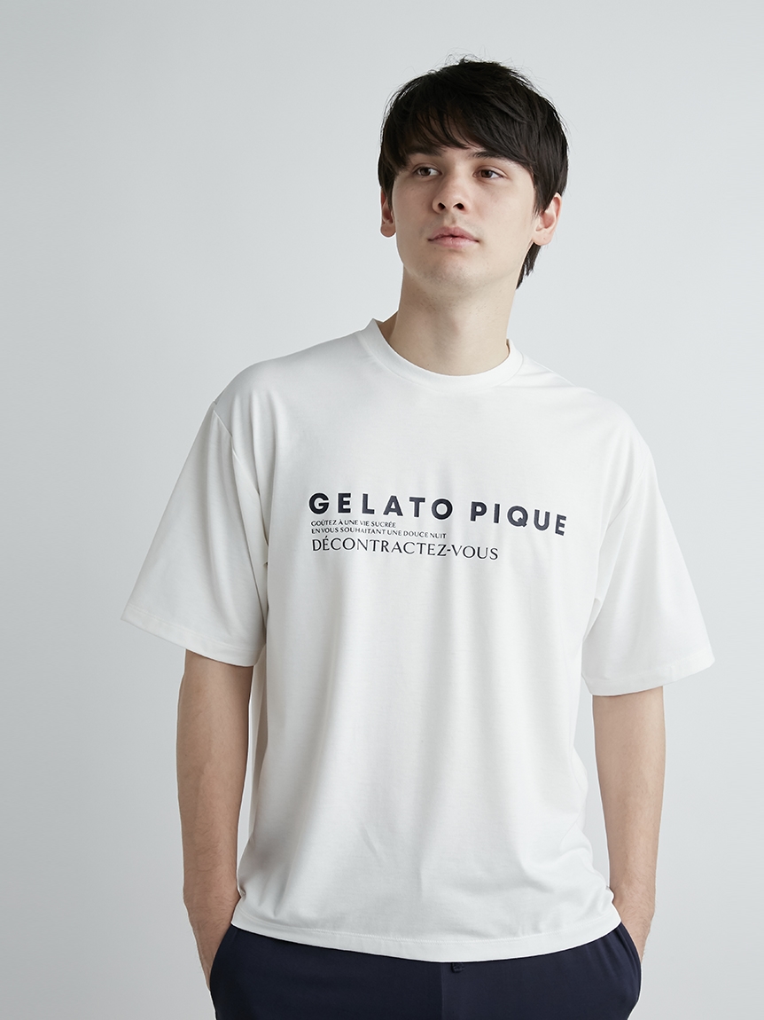 gelato pique ジェラートピケ 夏 半袖 ルームウェア メンズ パジャマ tシャツ トップス PMCT222992