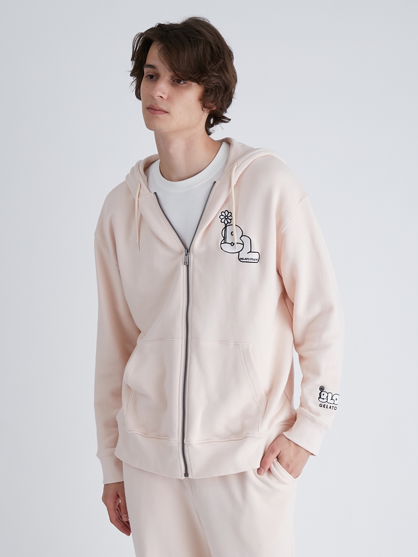 パーカー BLOOM Embroidery Logo Hoodie BLOOMエンブロイダリーロゴ