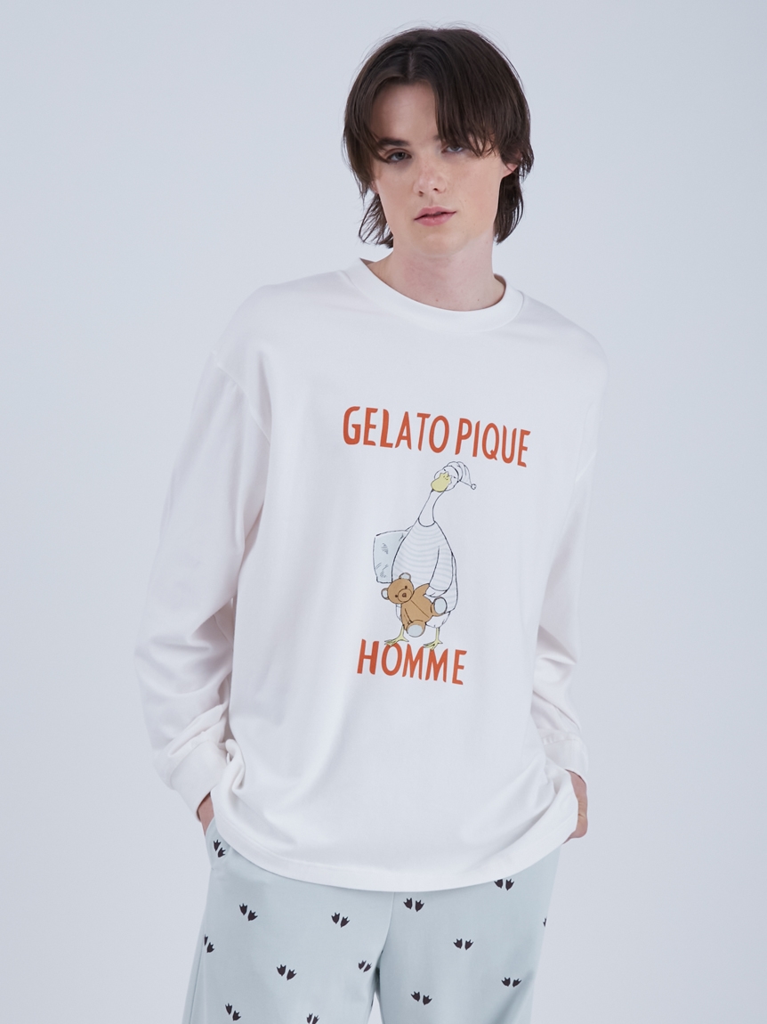 HOMME】 ベイビーズブレスアヒルロンＴ(カットソー・Tシャツ)｜ルーム 