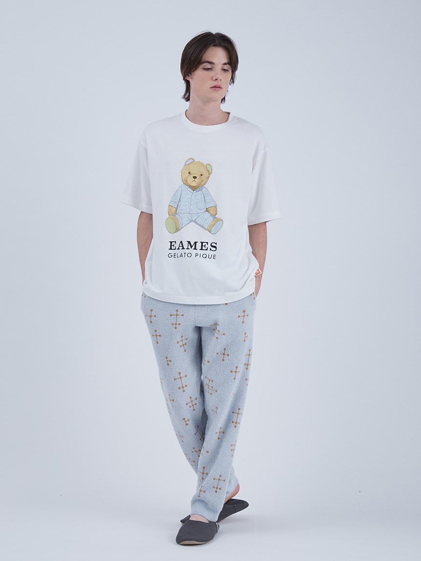 EAMES】【HOMME】 BEARワンポイントTシャツ(カットソー・Tシャツ