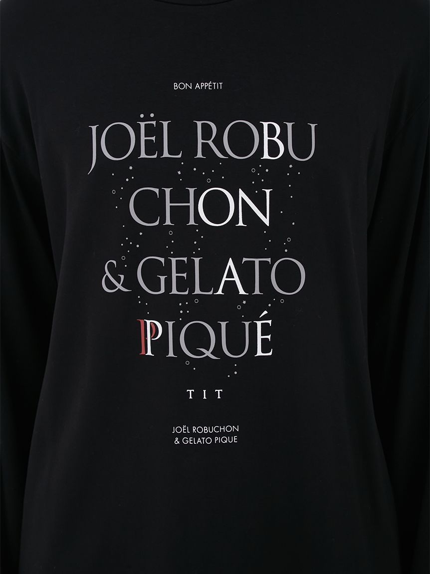 JOEL ROBUCHON】【HOMME】ワンポイントロゴロングTシャツ(カットソー