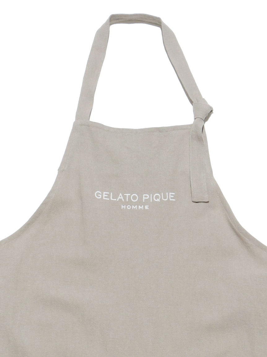 Gelato Pique Homme リネンミックスエプロン その他 ルームウェア パジャマ通販のgelatopique ジェラートピケ 公式サイト