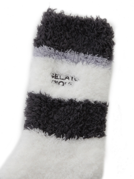 Gelato Pique Homme ジェラート トリムボーダーソックス ソックス 靴下 ルームウェア パジャマ通販のgelatopique ジェラートピケ 公式サイト