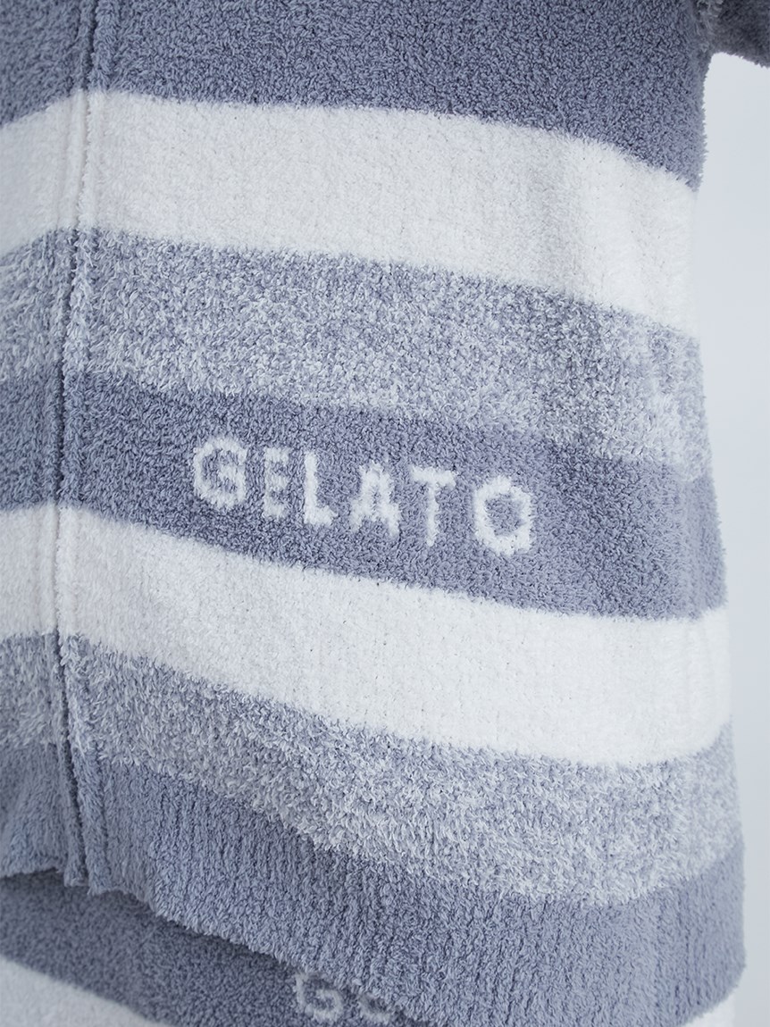HOMME】べビモコメランジボーダーパーカー(パーカーカーディガン)｜ルームウェア・パジャマ通販のgelatopique（ジェラートピケ）公式サイト