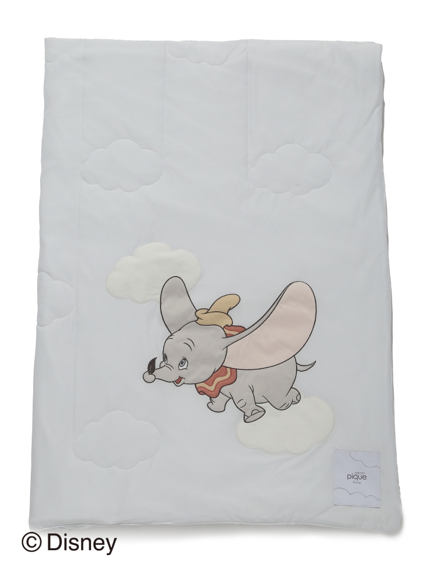 【Sleep】Dumbo/パッチワーク刺繍キルトケット | PSGG222849