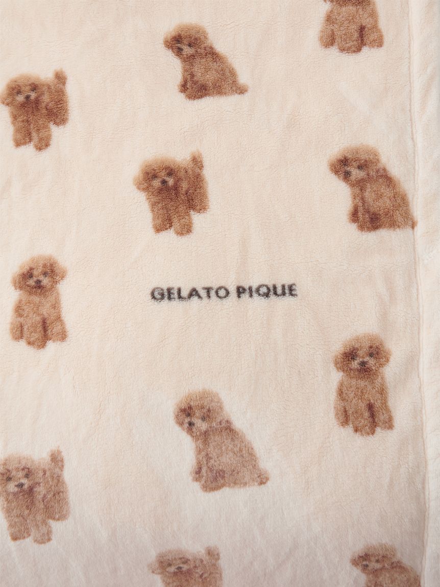 gelato pique ジェラートピケ DOG CAT 毛布 カバー プードル寝具 