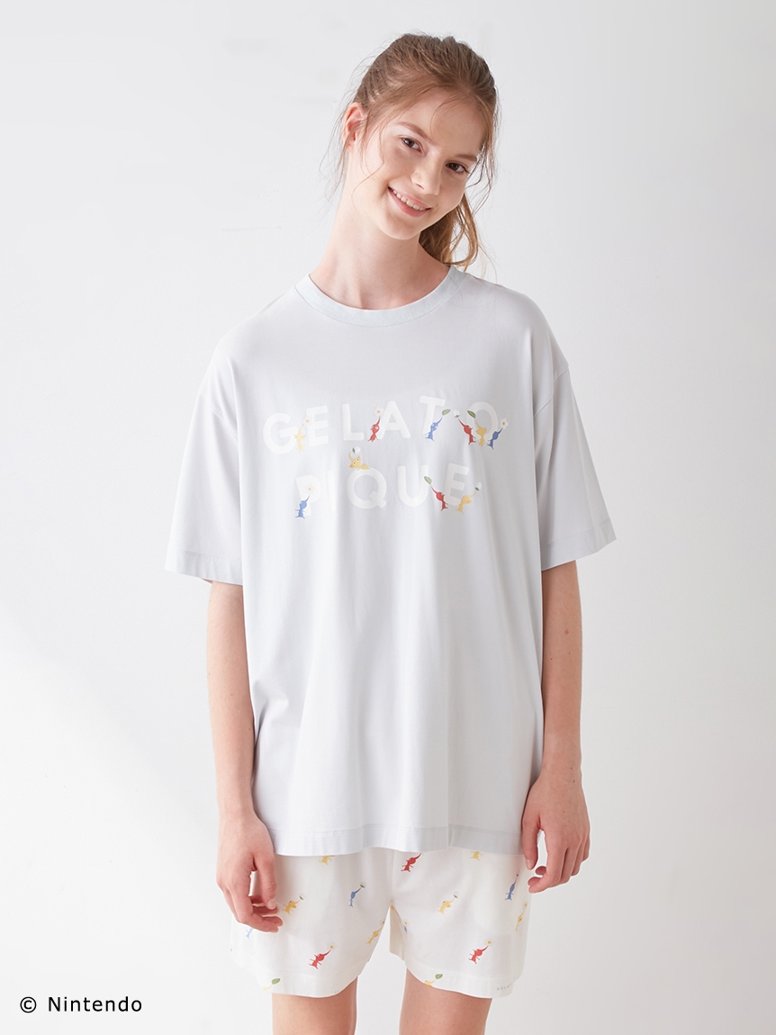 PIKMIN】【UNISEX】プリントTシャツ(トップス)｜ルームウェア