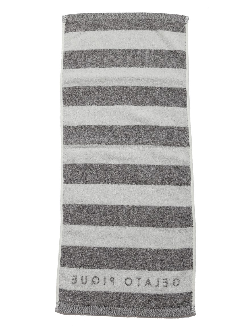 Unisex ボーダーフェイスタオル タオル ルームウェア パジャマ通販のgelatopique ジェラートピケ 公式サイト