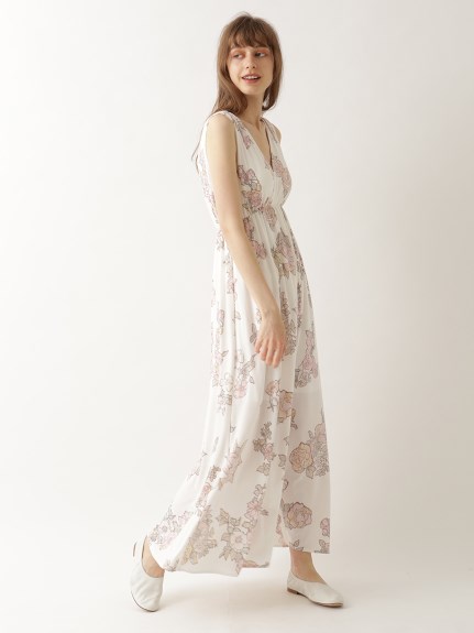 ミュシャと四つの花 ローズカシュクールドレス ドレス ルームウェア パジャマ通販のgelatopique ジェラートピケ 公式サイト
