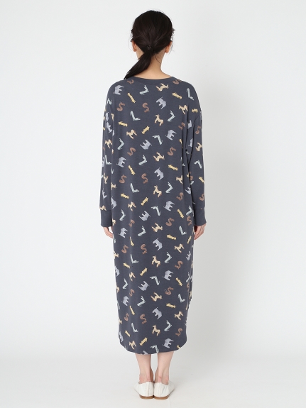 アルファベットアニマルドレス ドレス ルームウェア パジャマ通販のgelatopique ジェラートピケ 公式サイト