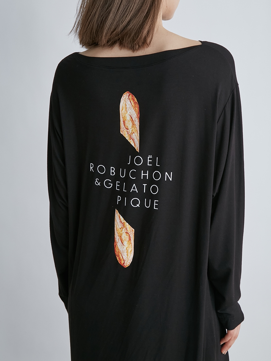 【Joel Robuchon & gelato pique】レーヨンロゴドレス | PWCO221181