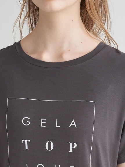 トーンアップカラーレーヨンロゴｔシャツ カットソー Tシャツ ルームウェア パジャマ通販のgelatopique ジェラートピケ 公式サイト