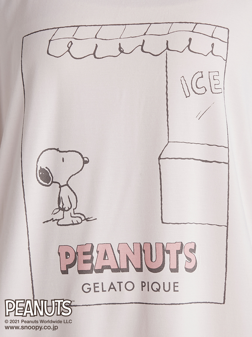 Peanuts ワンポイントtシャツ カットソー Tシャツ ルームウェア パジャマ通販のgelatopique ジェラートピケ 公式サイト