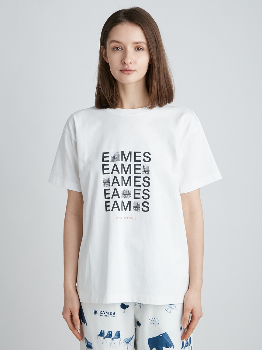 【レディース】【EAMES】ロゴワンポイントTシャツ | PWCT221304