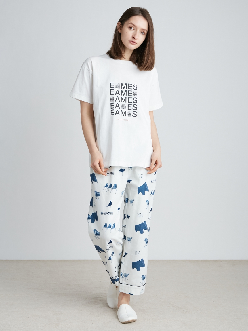 【レディース】【EAMES】ロゴワンポイントTシャツ | PWCT221304
