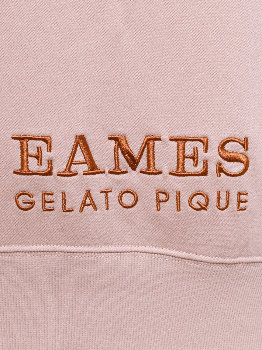 EAMES】リサイクルコットンロゴ裏毛プルオーバー(カットソー・Tシャツ 