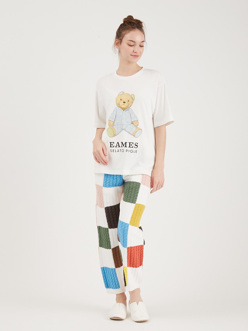 EAMES】 BEARワンポイントTシャツ(カットソー・Tシャツ)｜ルームウェア