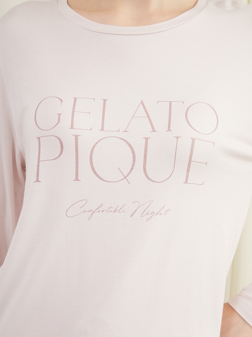 レーヨンロゴプルオーバー(カットソー・Tシャツ)｜ルームウェア 