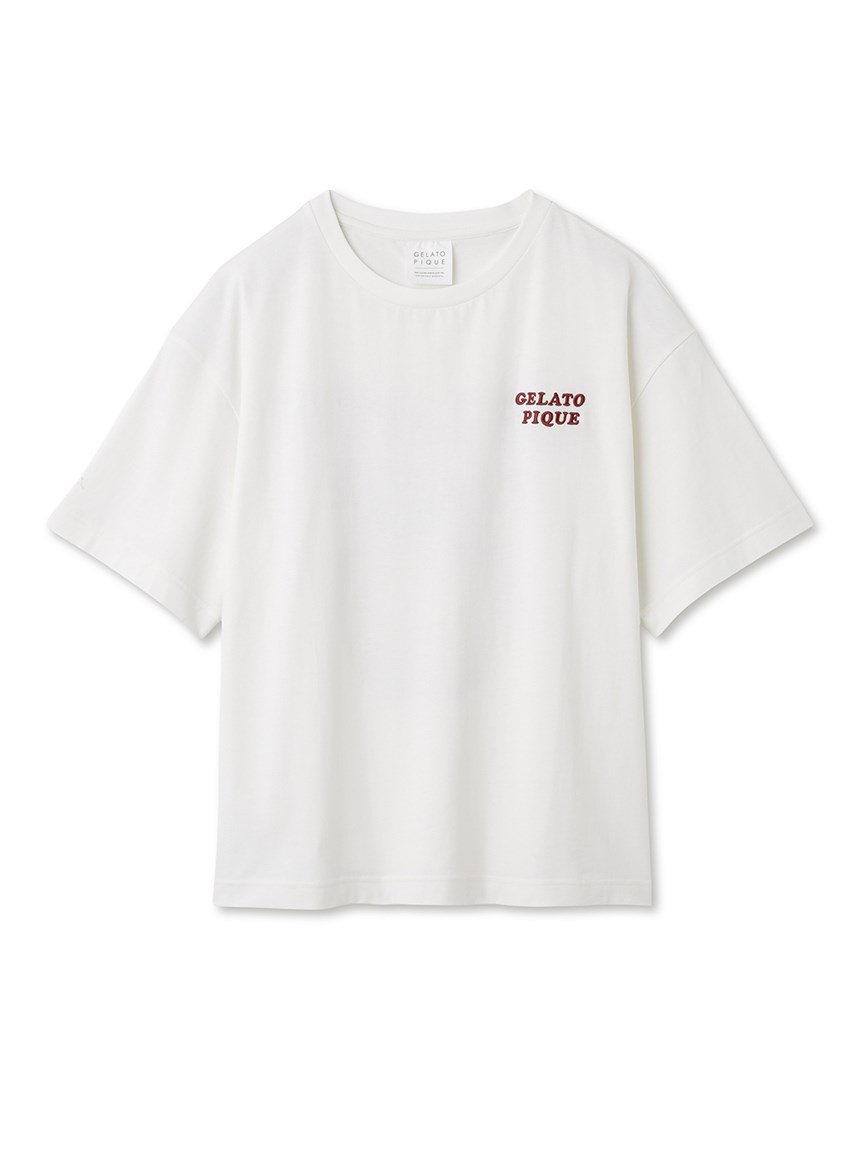 バックプリントTシャツ(カットソー・Tシャツ)｜ルームウェア・パジャマ