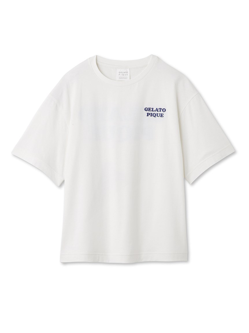 バックプリントTシャツ(カットソー・Tシャツ)｜ルームウェア・パジャマ通販のgelatopique（ジェラートピケ）公式サイト