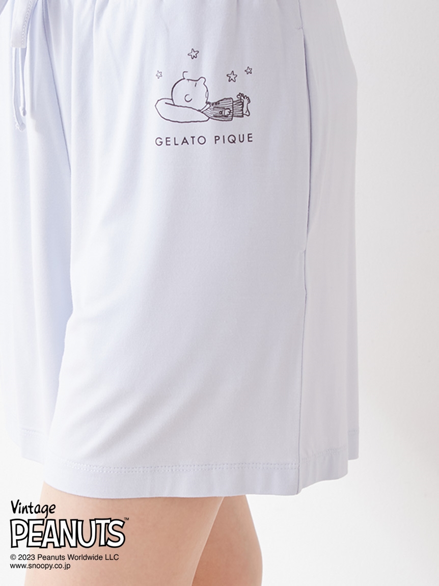 【PEANUTS】ワンポイントTシャツ&ショートパンツSET | PWCT234269