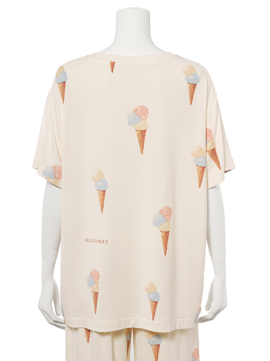 gelato gique  プリンロゴtシャツ 23ss  新品