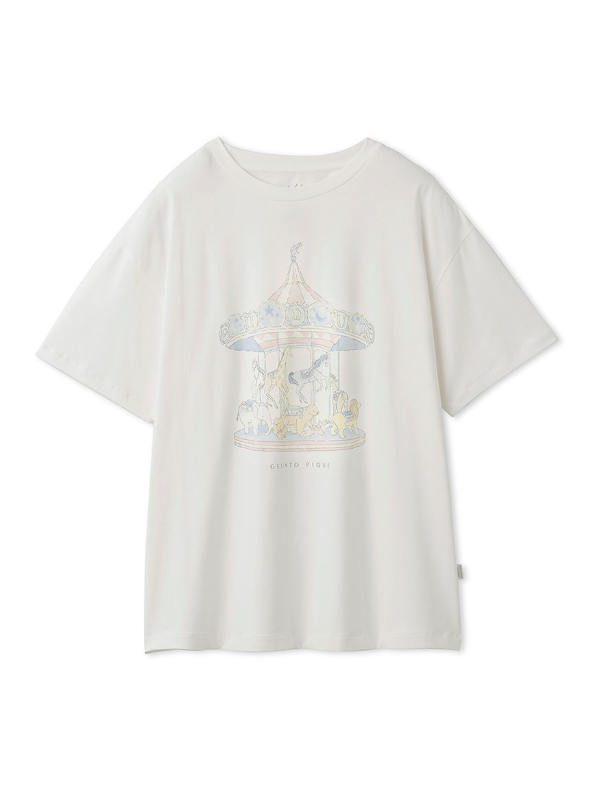 メリーゴーランドワンポイントTシャツ | PWCT241333