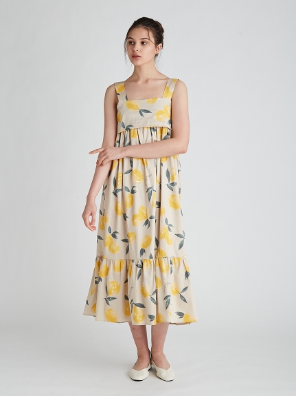 フルーツアロハモチーフドレス ドレス ルームウェア パジャマ通販のgelatopique ジェラートピケ 公式サイト