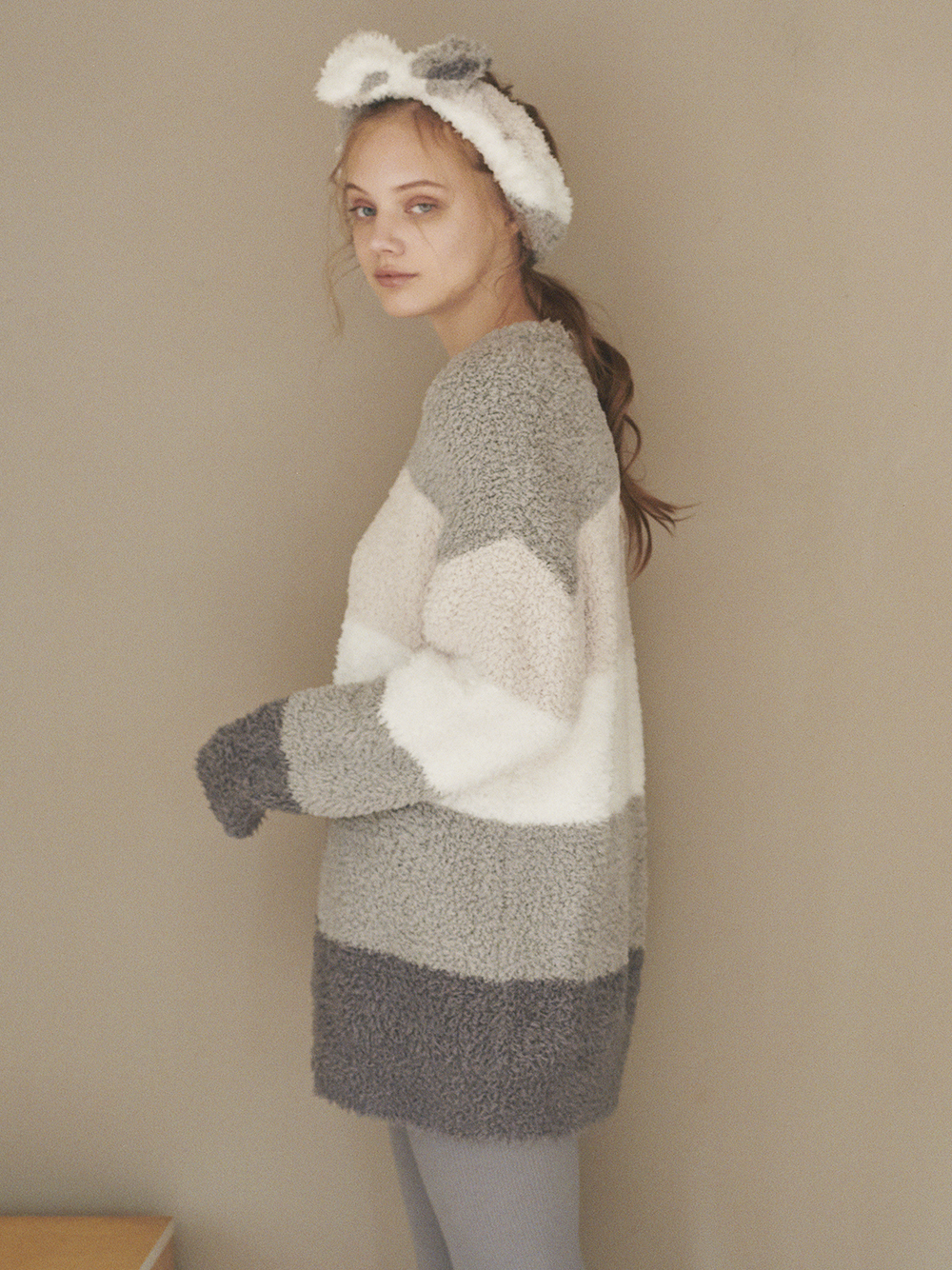 ジェラート ブロックボーダーヘアバンド ヘアターバン ルームウェア パジャマ通販のgelatopique ジェラートピケ 公式サイト