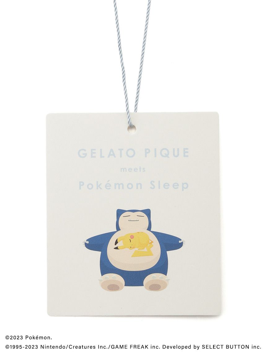 ジェラートピケ　ポケモンスリープ　Sleep柄　ポーチ　L