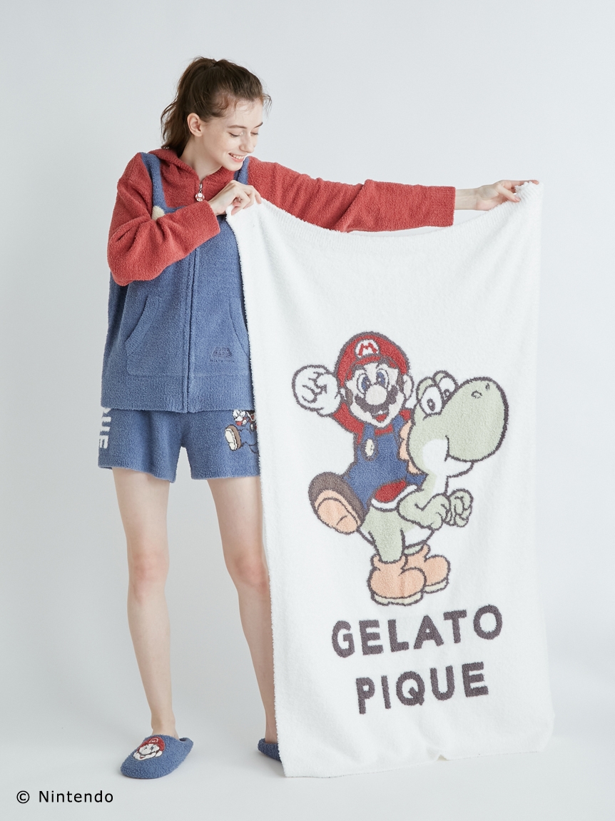 大特価特価 gelato pique - ジェラートピケ ブランケット マリオコラボ