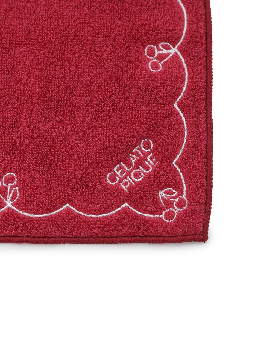 チェリー刺繍ハンドタオル | PWGG241638