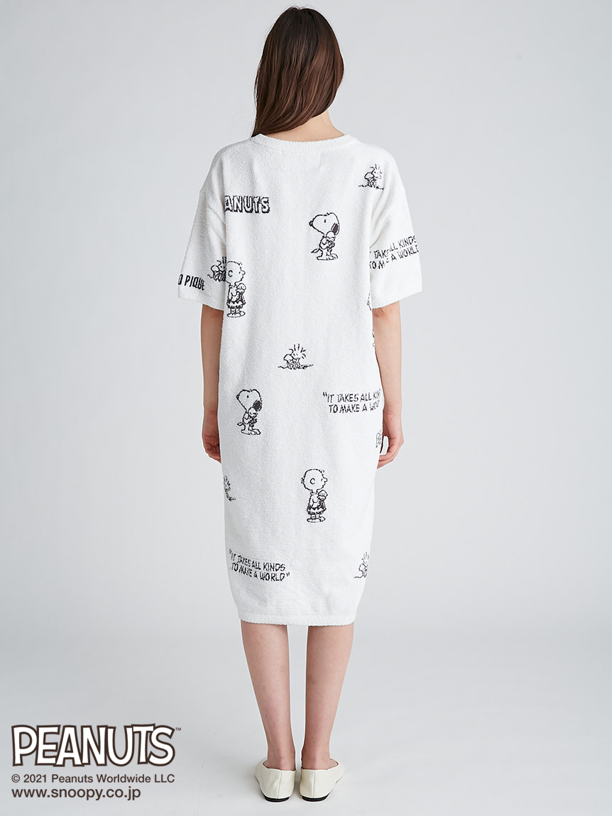 Peanuts モノグラムジャガードドレス ドレス ルームウェア パジャマ通販のgelatopique ジェラートピケ 公式サイト