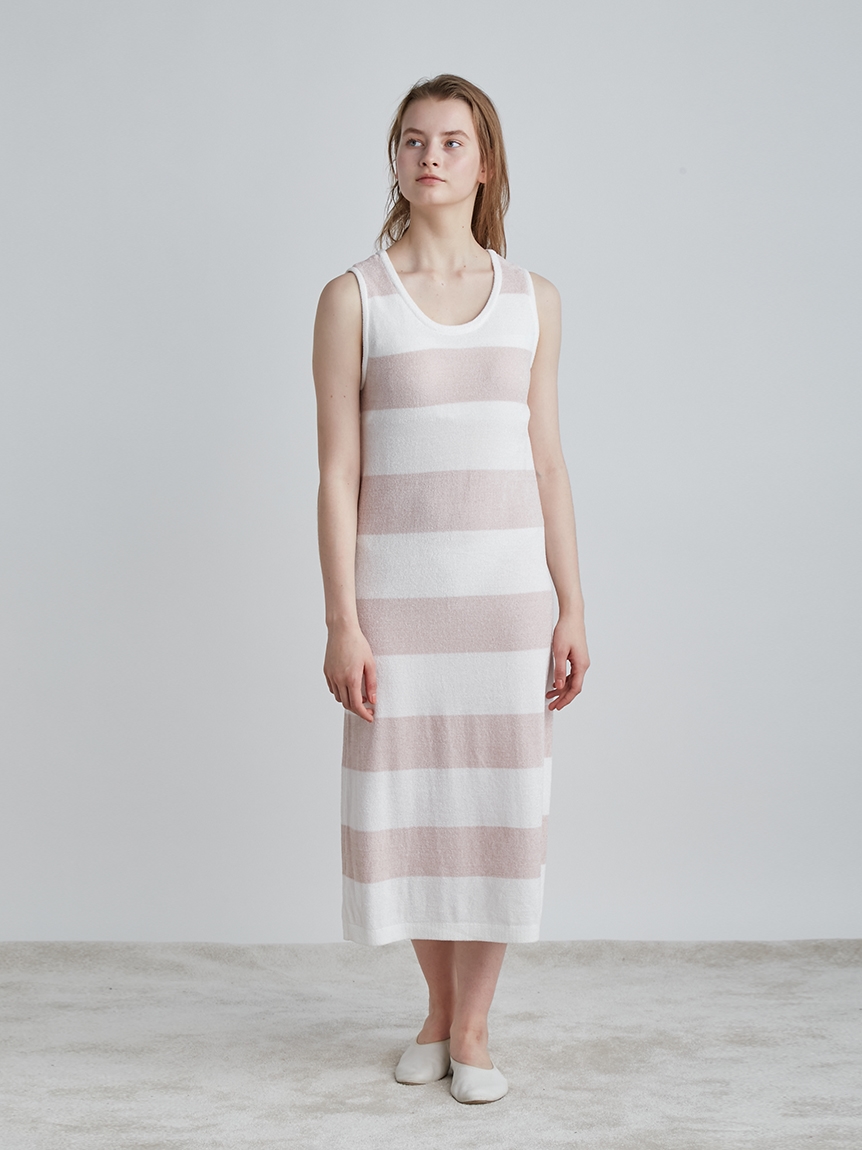 スムーズィーライト クール2ボーダードレス ドレス ルームウェア パジャマ通販のgelatopique ジェラートピケ 公式サイト