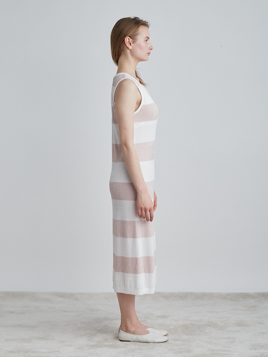 スムーズィーライト クール2ボーダードレス ドレス ルームウェア パジャマ通販のgelatopique ジェラートピケ 公式サイト