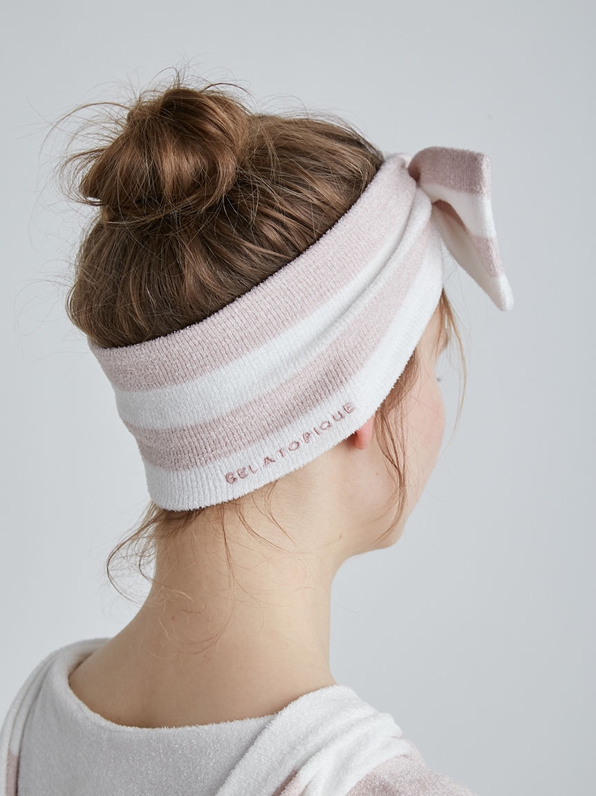 ラッピング スムーズィーライト クール2ボーダーパーカ ショートパンツ ヘアバンドset ヘアターバン ルームウェア パジャマ通販のgelatopique ジェラートピケ 公式サイト