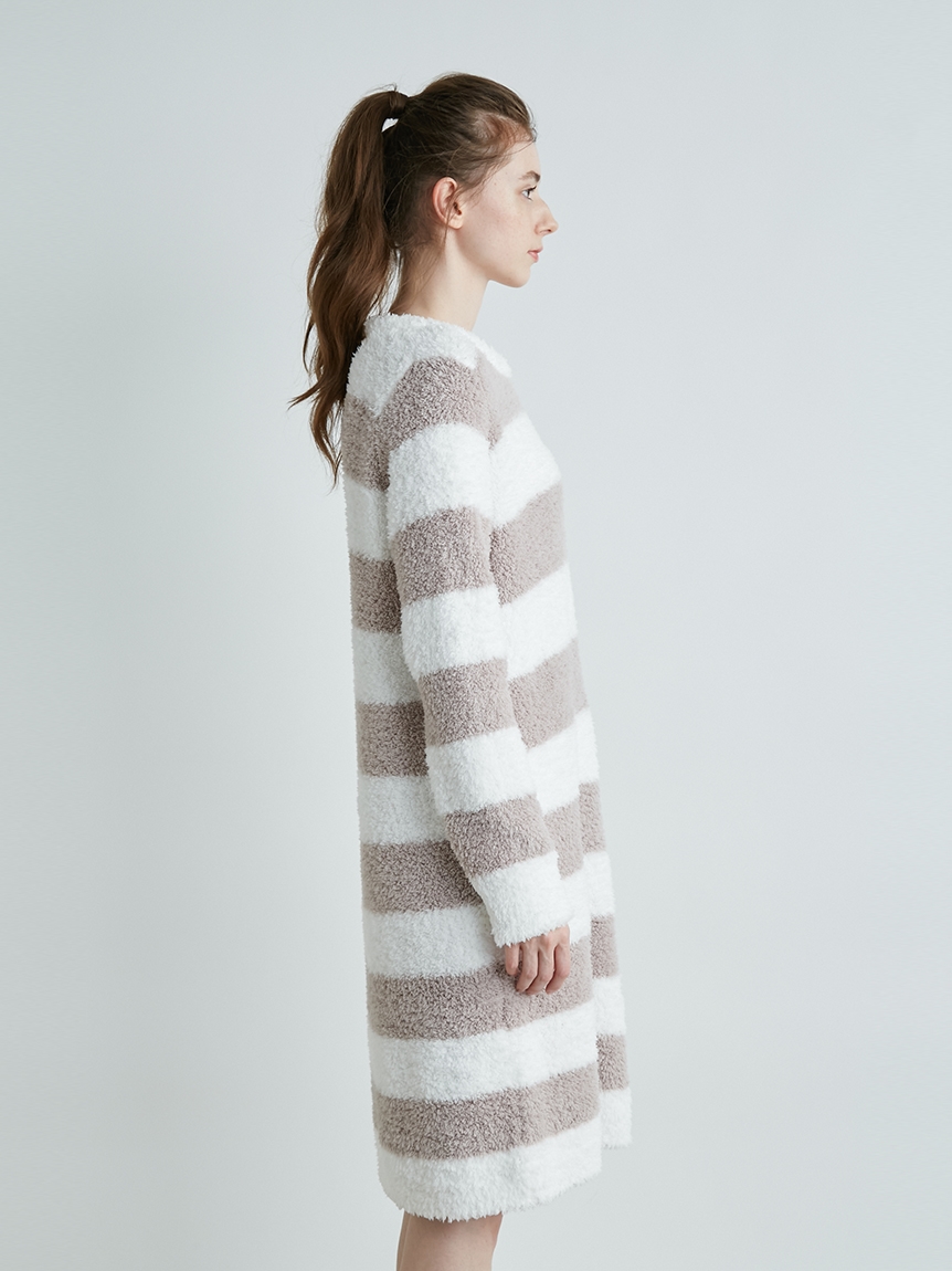 ラッピング ジェラート2ボーダーワンピース ショートソックスset ドレス ルームウェア パジャマ通販のgelatopique ジェラートピケ 公式サイト