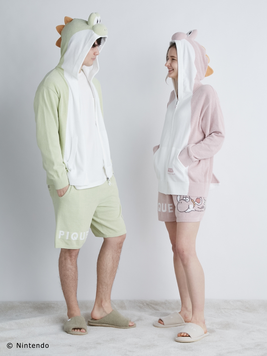 新品】gelato pique ジェラピケ ヨッシーパーカ&ショートパンツ