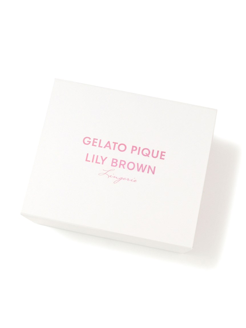 LILY BROWN Lingerie × gelato pique】スペシャルコラボレーション