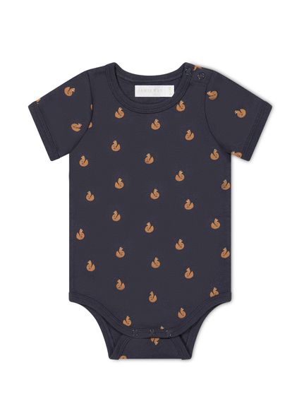 半袖ロンパースFox Cubs Constellation／オーガニックコットン(洋服