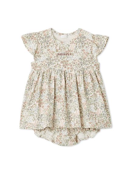 花柄ロンパース／オーガニックコットン(洋服) │ JAMIE KAY