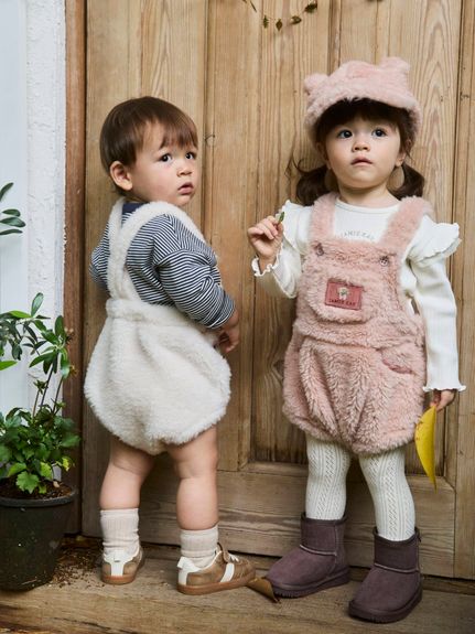 【ベビー】シープボアサロペット（70～80cm）