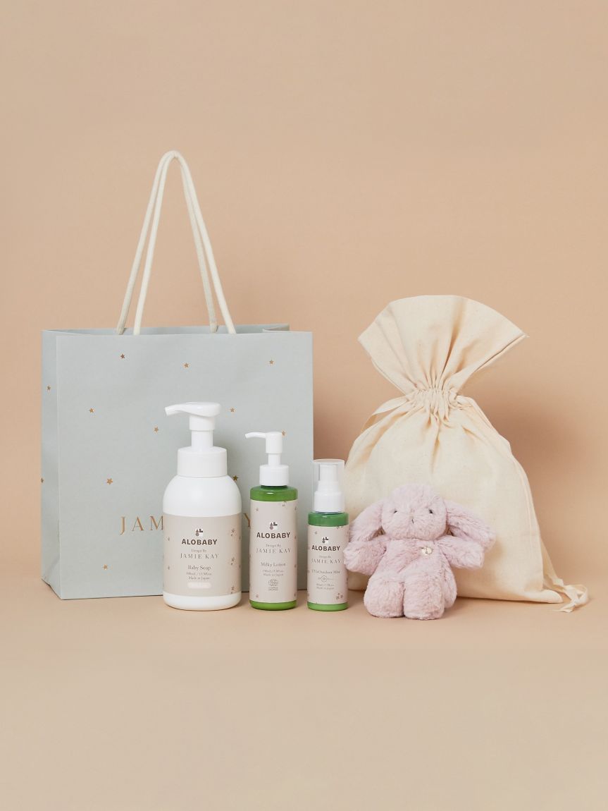 ラッピング済み】【ONLINE限定】ALOBABYスキンケアコンプリートギフト