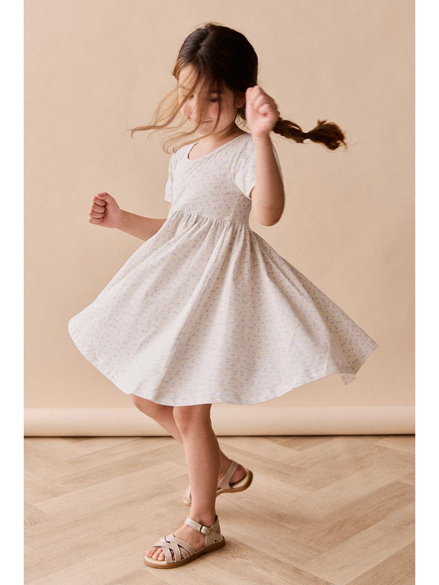 半袖ワンピースEmmy Lilac／オーガニックコットン