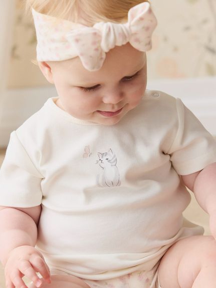 TシャツLittle Moon Parchement／ピマコットン