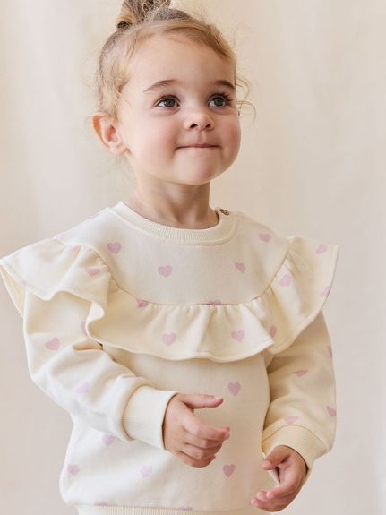 スウェットプルオーバーMon Amour Lotus